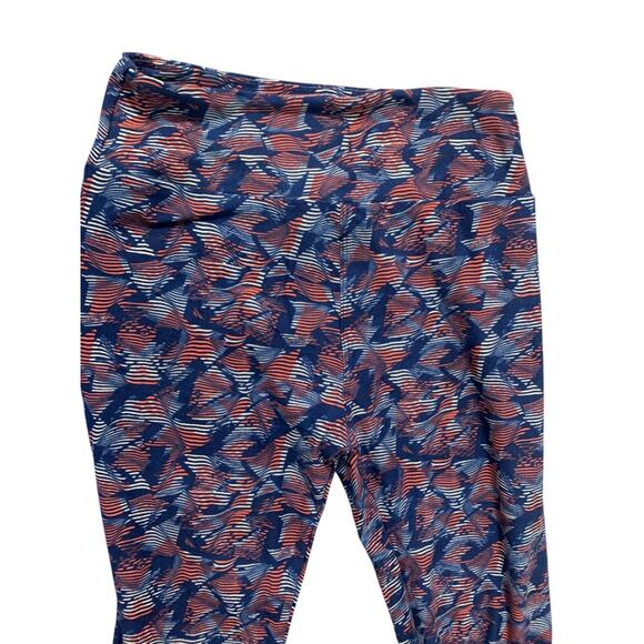 One Size LulaRoe Womens Leggings 3 Pair Assorted Purples Blues - Picture 4 of 8